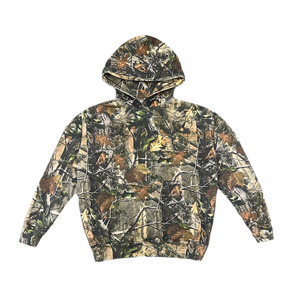 White Anarchy Camo Hoodie